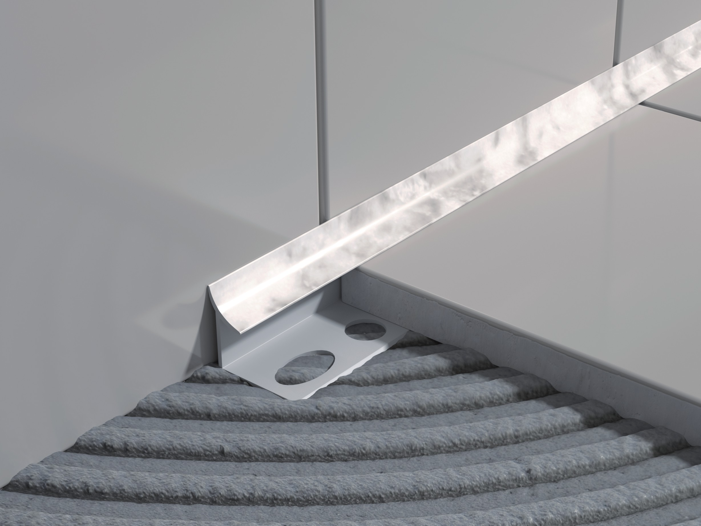 Профиль для плитки латунный PVL28 10 мм х 2,5 м Полированый