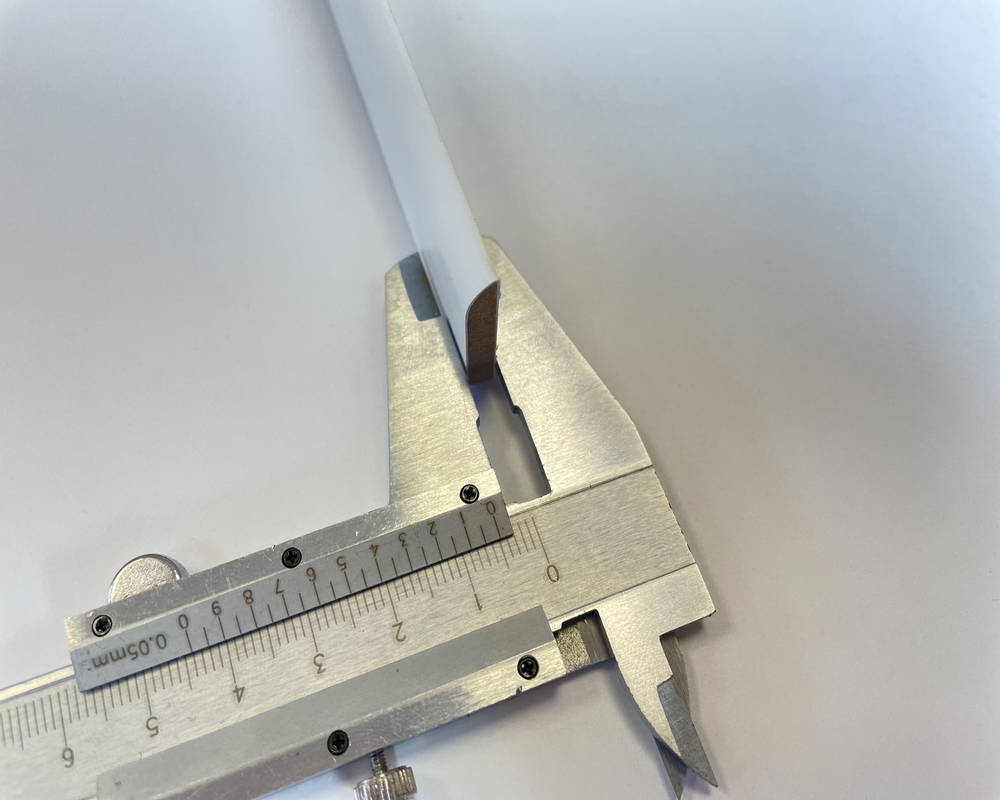 Плинтус ХДФ Dollken FL 25мм х 5мм х 2,5м 1013 (5012) Белый