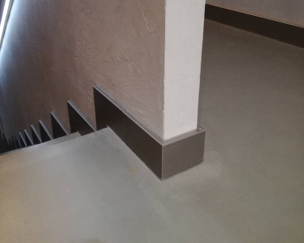 Плинтус ХДФ Dollken Cubu Flex Life 40мм х 11/13мм х 2,5 м 1245 Шампань