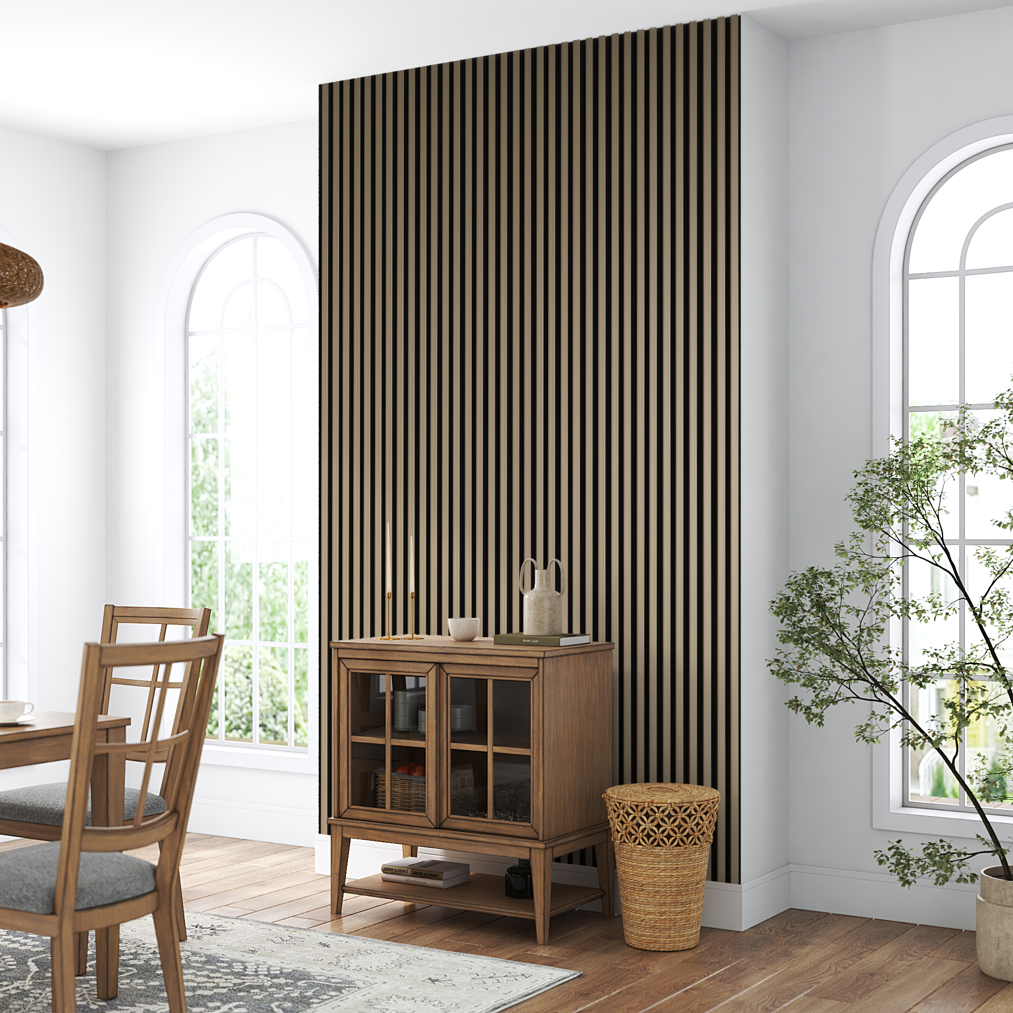 Панель вспененный полистирол ГРЕЙС 3D RAIL 120*2700 мм. Клен