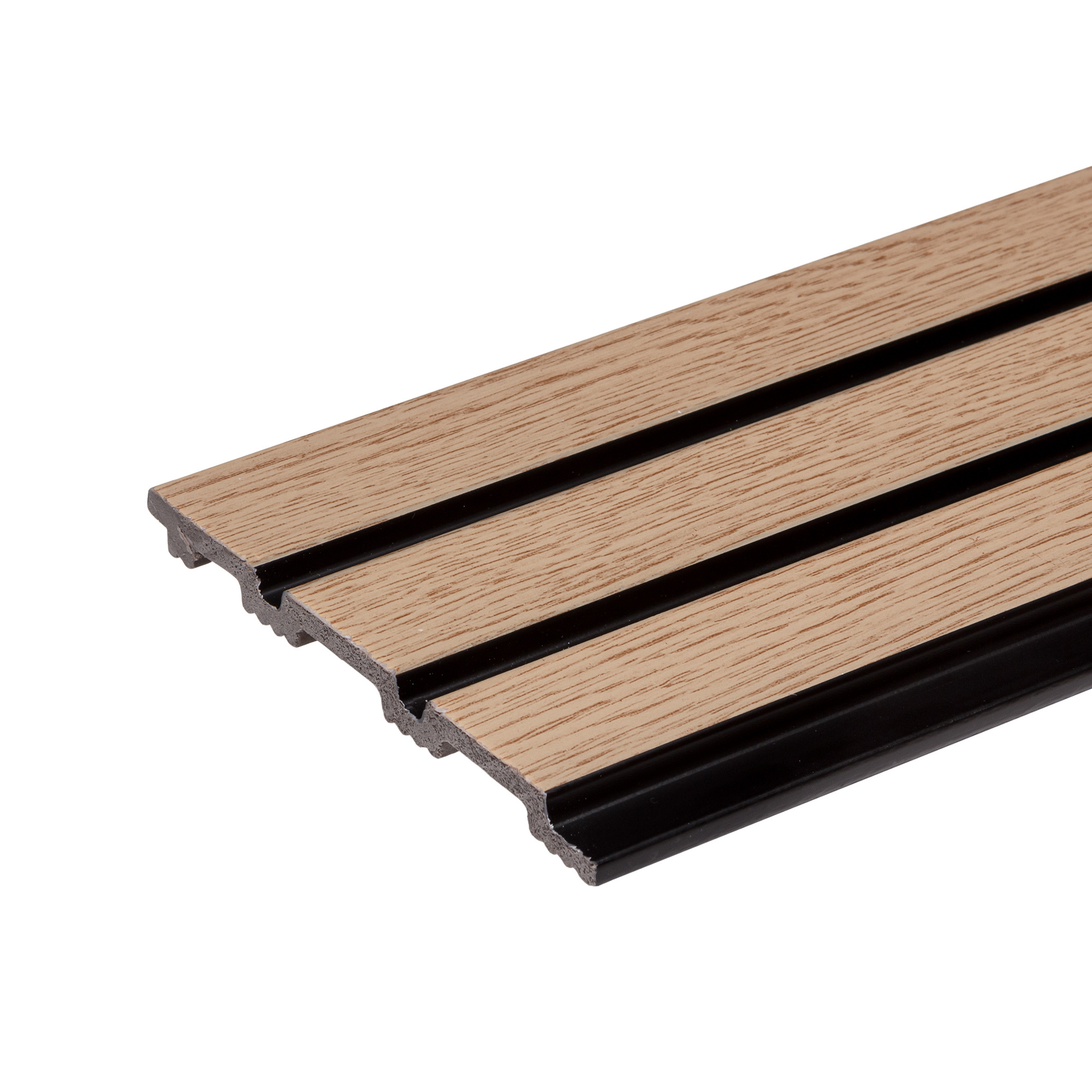 Панель вспененный полистирол ГРЕЙС 3D RAIL 120*2700 мм. Клен