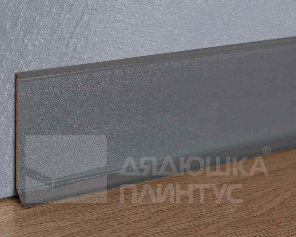 Плинтус ХДФ Dollken S100 100 мм х 2,575м 1184 Серый