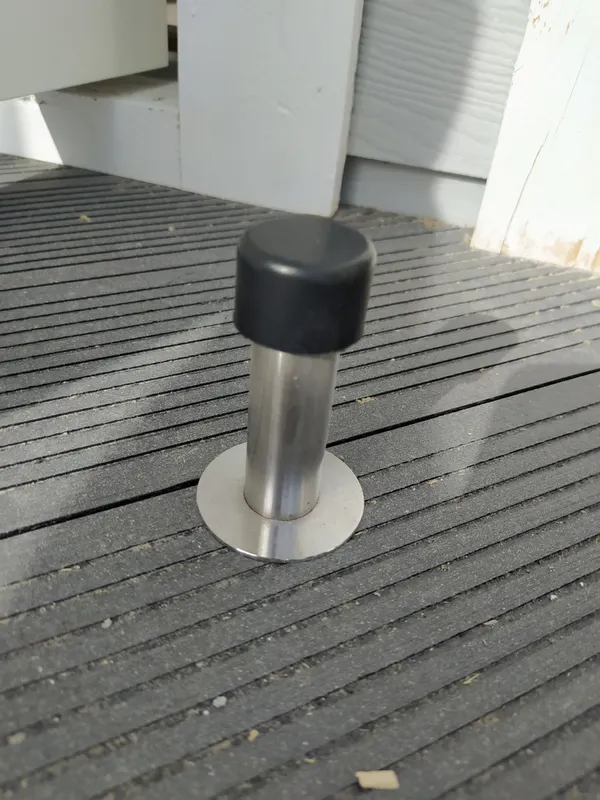 Упор дверной DS009-INOX 85 мм