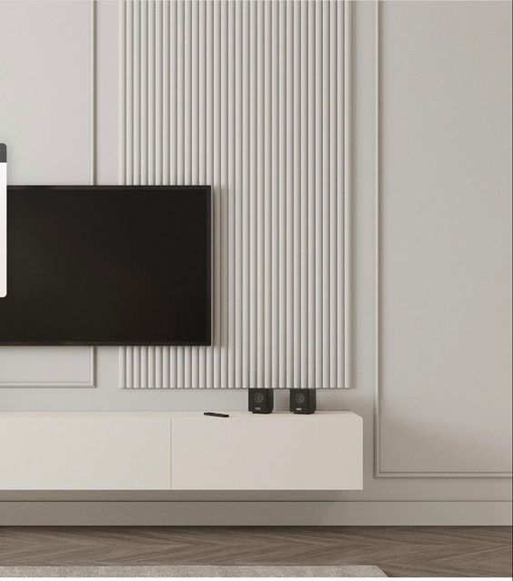 Стеновая панель 3D СОЛИД 4 UHD 01/130L 130*2800 белая