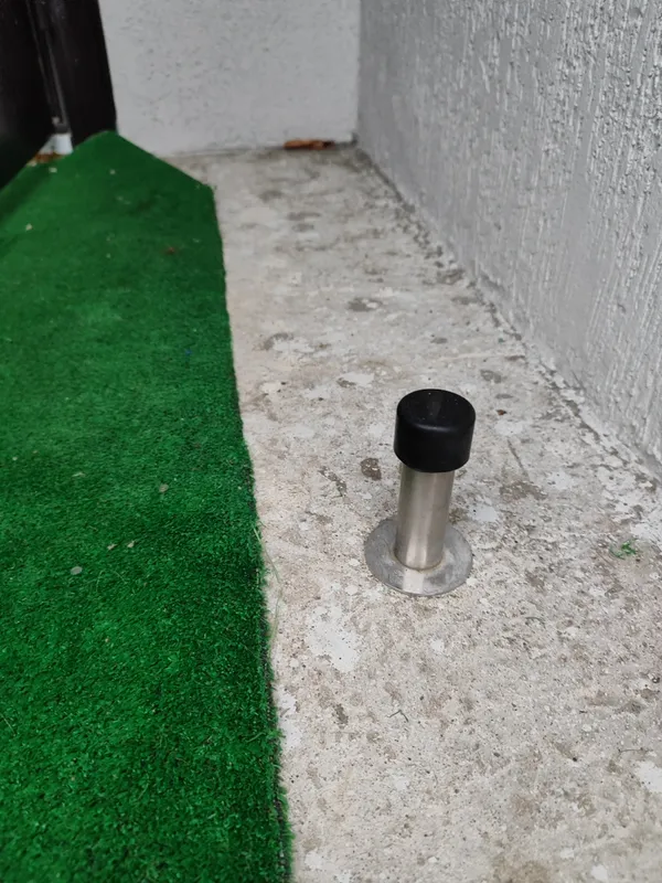 Упор дверной DS009-INOX 45 мм