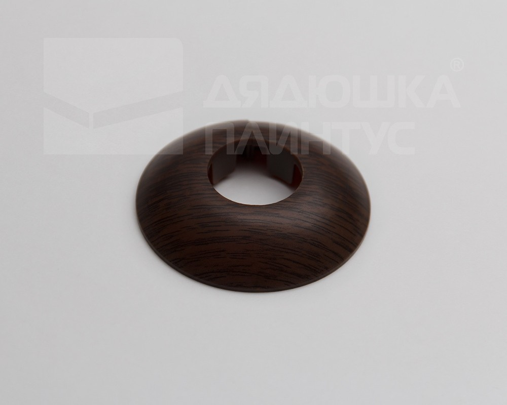 Обвод для труб 3/4 ПВХ ИДЕАЛ 28мм 351 Каштан