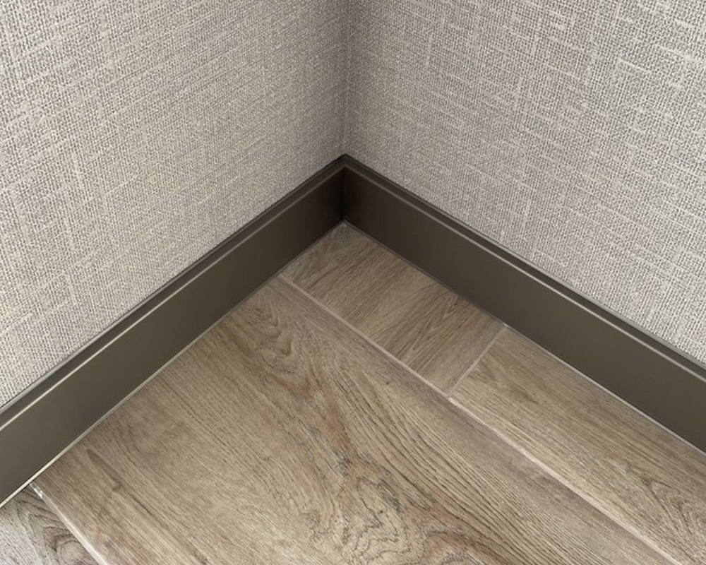 Плинтус ХДФ Dollken Cubu Flex Life 80мм х 2,5 м 1245 Шампань