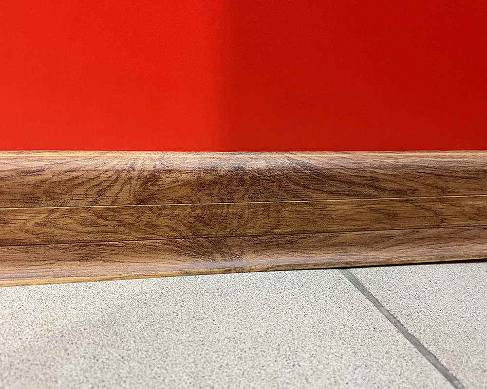 Плинтус ПВХ Волшебная палочка 58мм 2,2м 5813