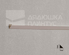 Молдинг из полистирола высокой плотности HI WOOD TR10 10мм х 10мм х 2,0м.